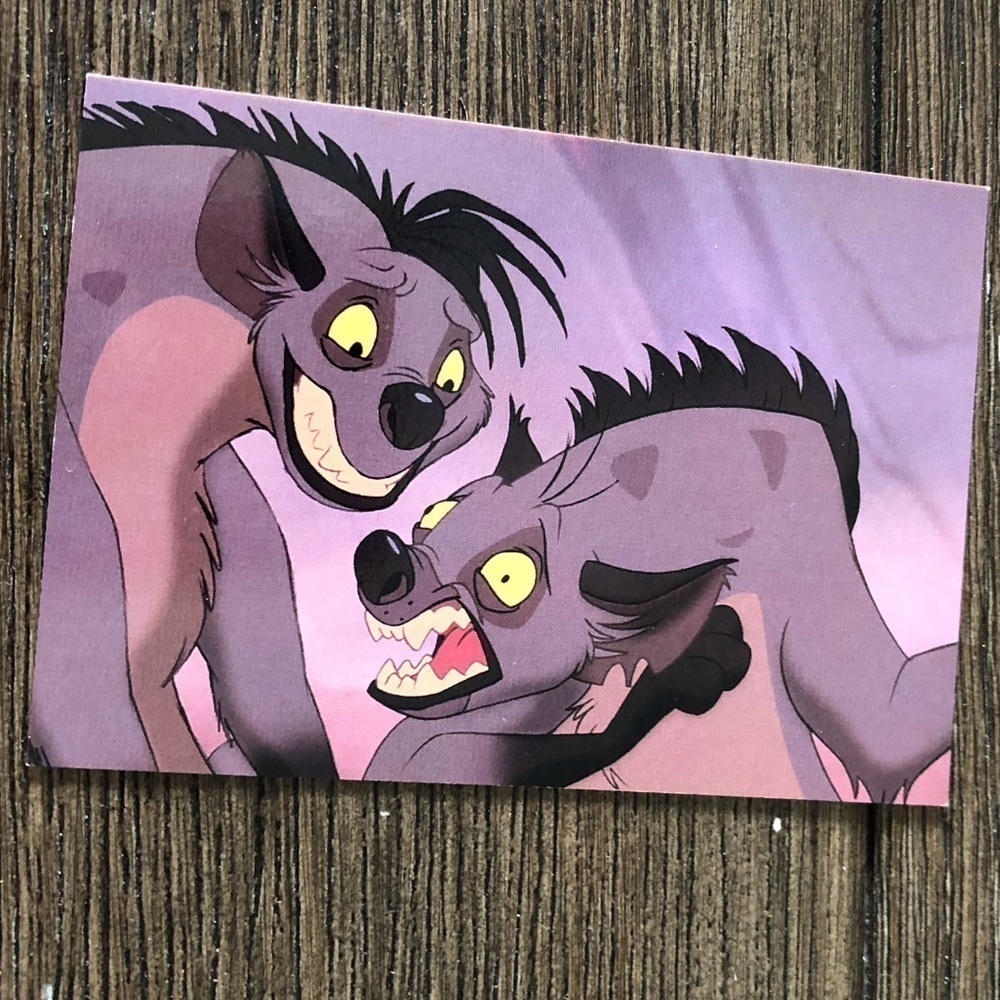 Disney The Lion King 1995 trading card: Did we order this dinner to go? #18